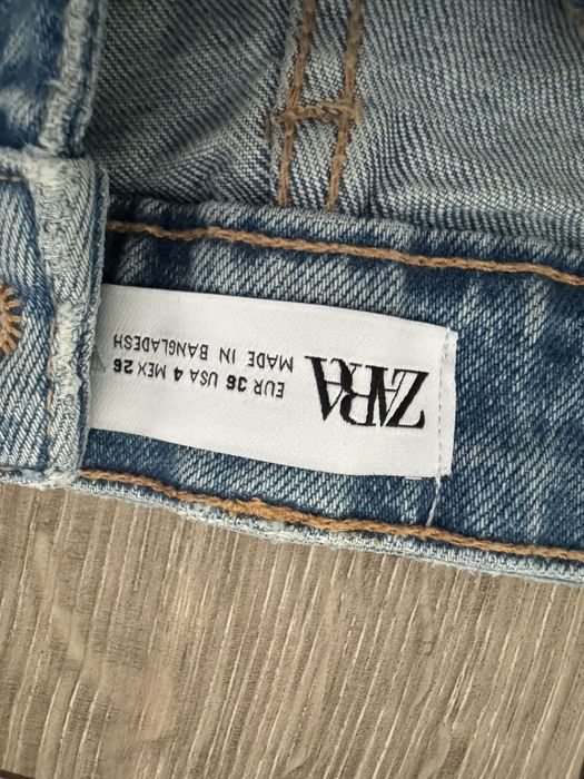Spodenki szorty jeansowe zara