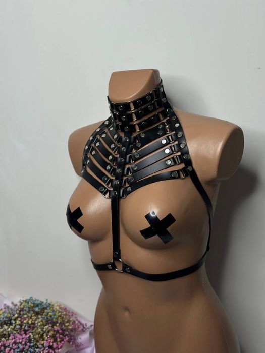 Чорна портупея індивідуальне виготовлення