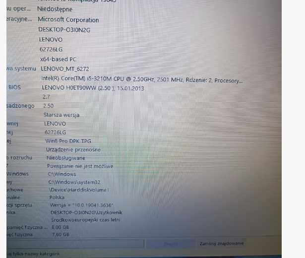 Sprawny LENOVO ThinkPad Edge E530