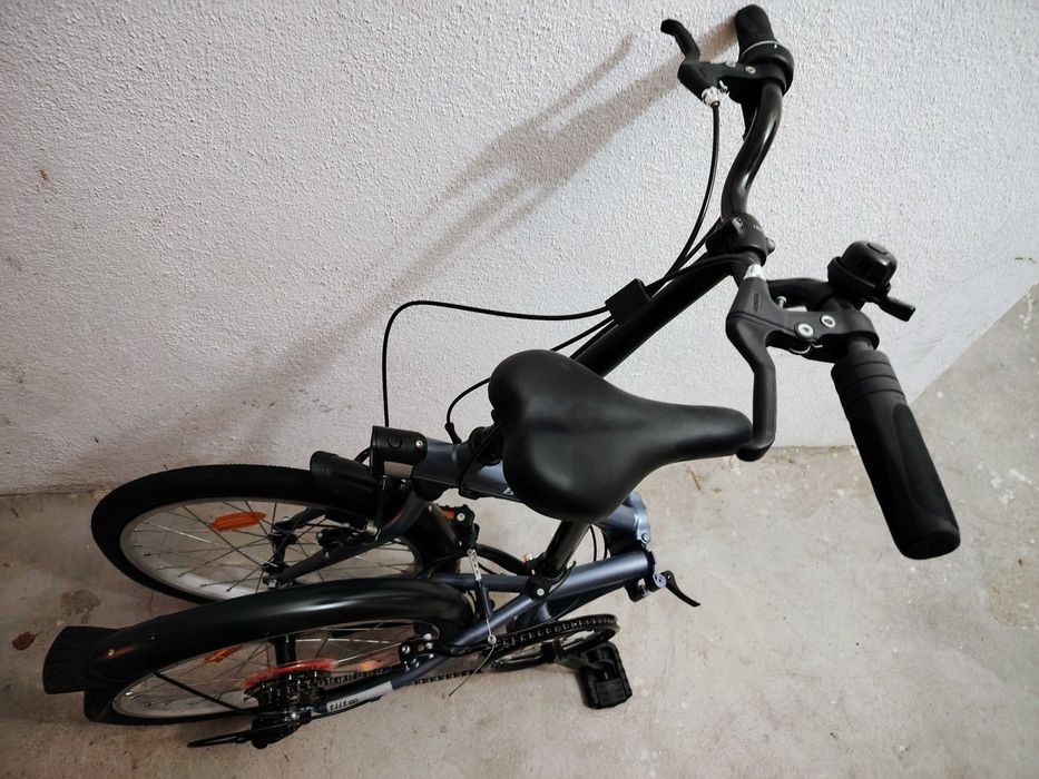 Bicicleta Dobrável B’TWIN 150 – Como Nova! Usada Apenas 1 Vez