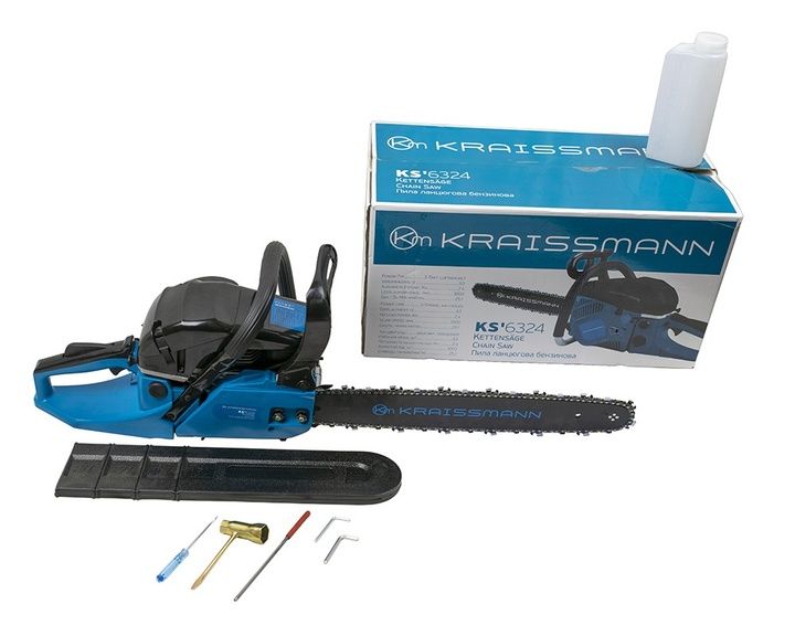 Бензопила Крайсман Германия 63Куб 13000Об Цепная Бензиновая Пилка