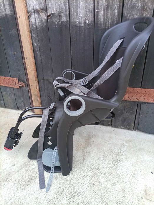 Fotelik rowerowy Campela + kask