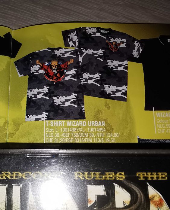 Thunderdome Wizard Urban camo t-shirt koszulka '99 wymiana na kasety