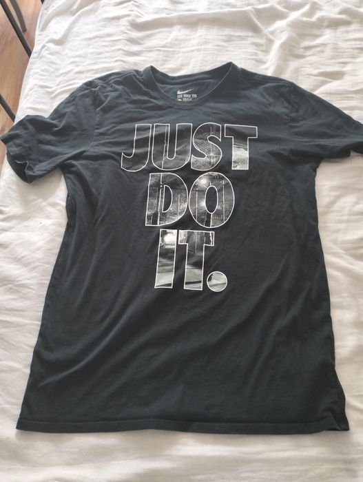 T-shirt bawełniany ,czarny Nike