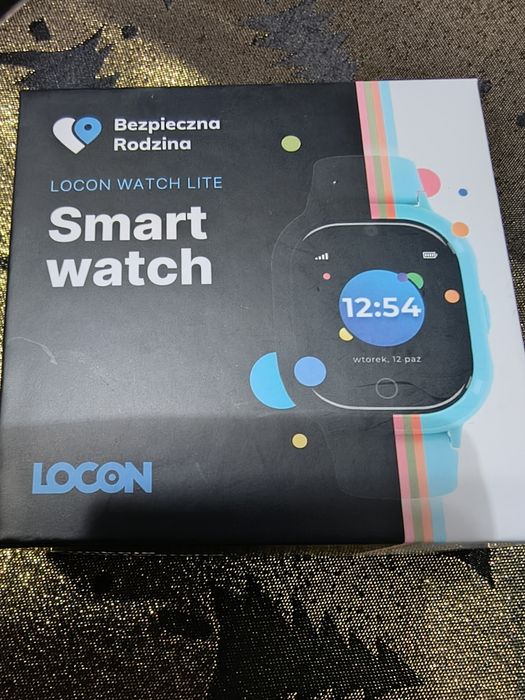 NOWY Smartwatch Locon Watch Lite z lokalizatorem dla dziecka