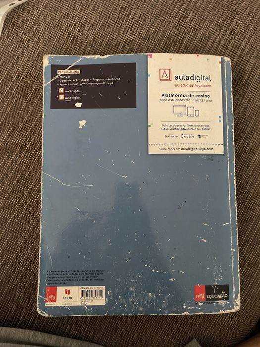 Manual escolar de Potuguês 12 ano