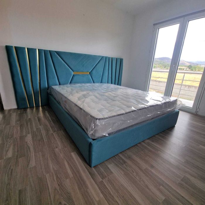 Camas de Casal Estofadas de Luxo 689€ Disp. em Várias Cores! 190x140m!