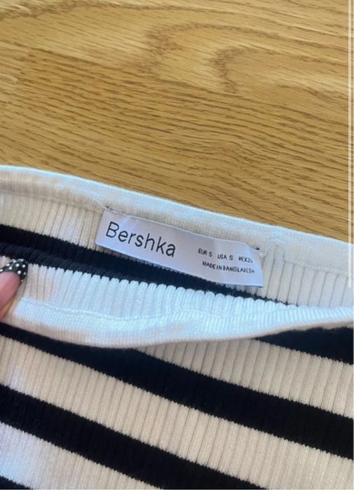Vestido de listras