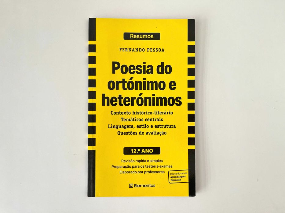 Resumos Poesia do Ortónimo e Heterónimos