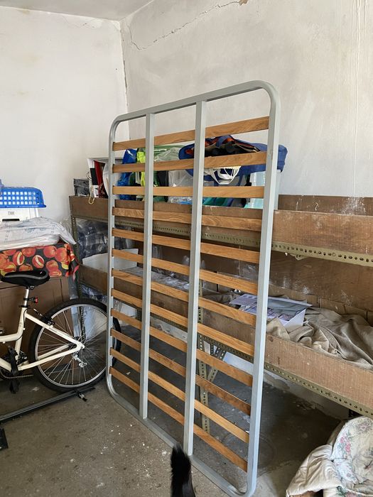 Cama de Casal em Madeira massiça