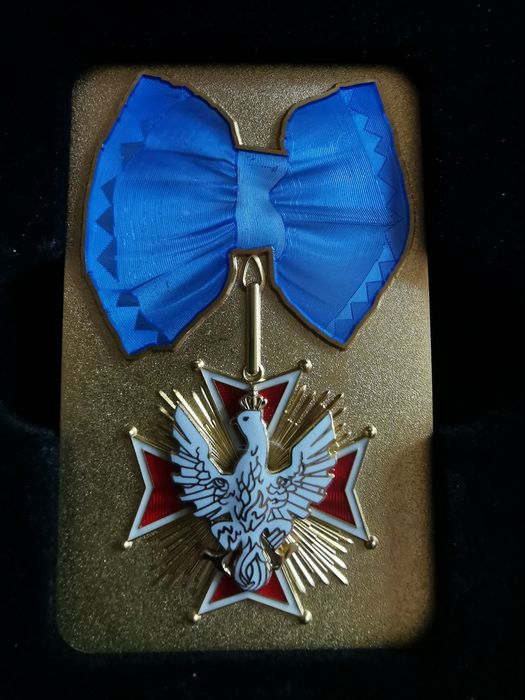 Srebrna moneta kolekcjonerska Order Biały 100 lecie