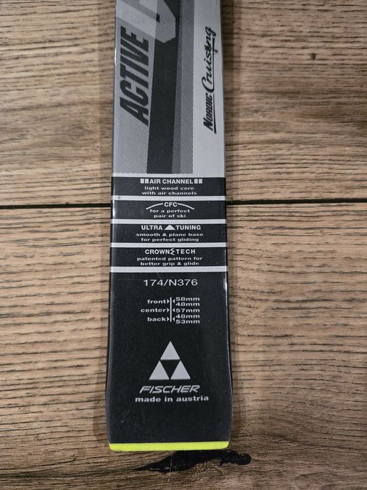 Narty biegowe Fisher, wiązania SNS Profil