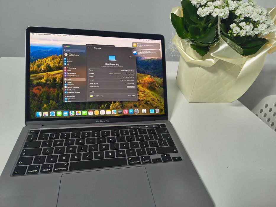 MacBook Pro 13 Retina Core i7 16GB 512GB Touch Bar macOS Tahoe 2020