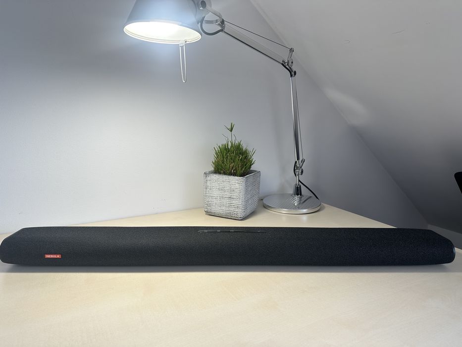 Soundbar Anker Nebula 2.1 HDMI Bluetooth 4K HDR Subwoofer netflix