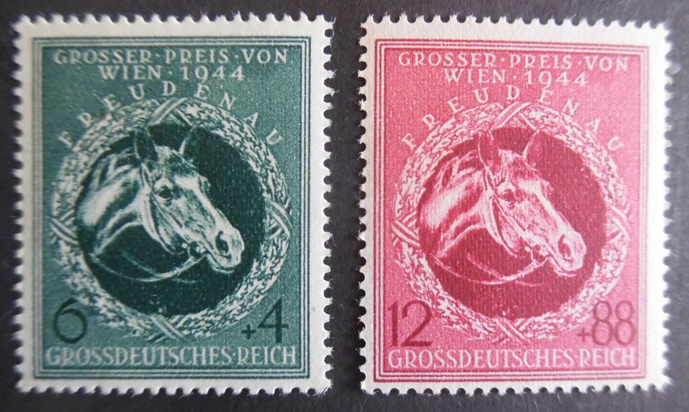 Selos Alemanha Nazi 1933/45- Série Completa Cavalos NOVOS