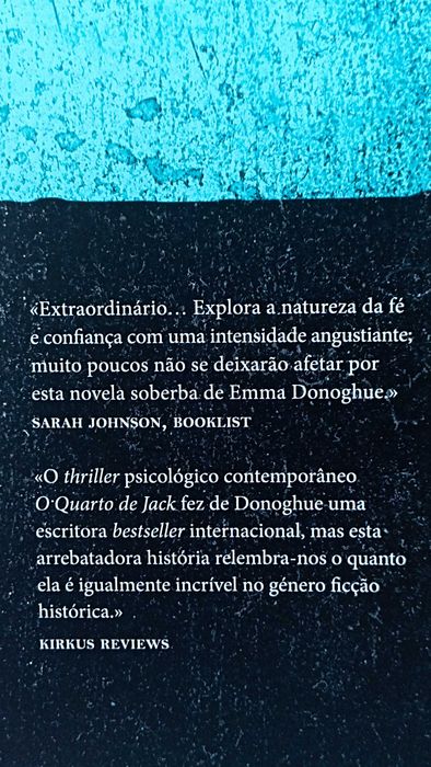 Livro "O Prodígio" de  Emma Donoghue