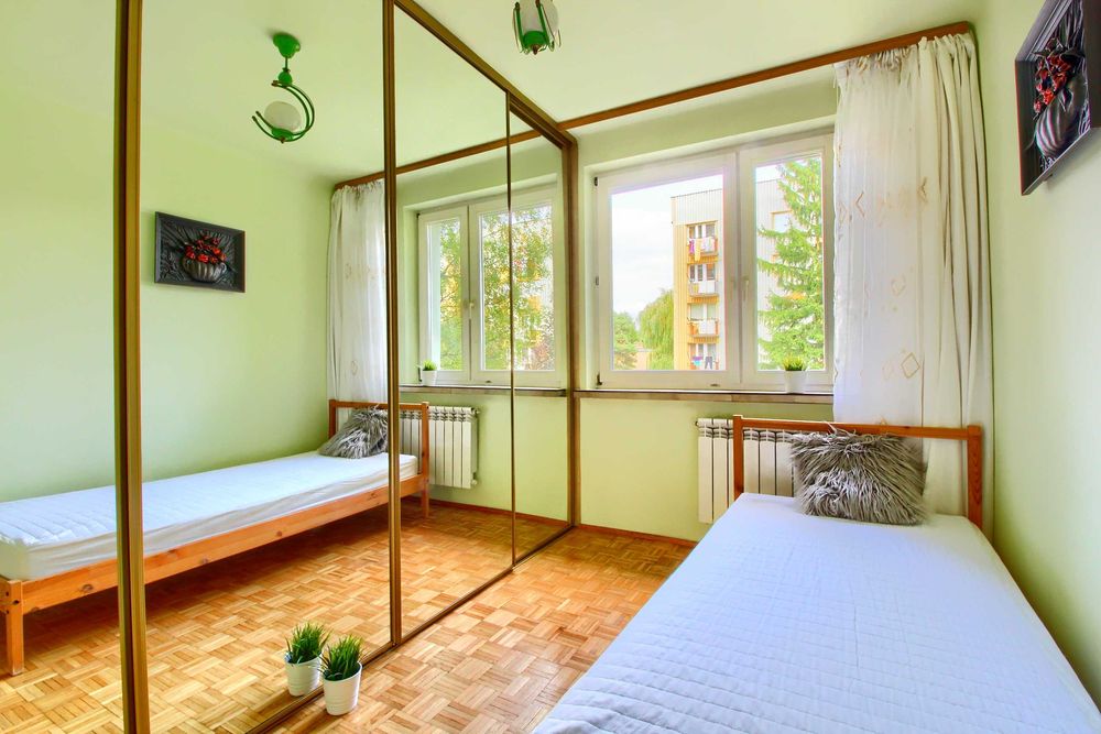 3 osobne pokoje  | Niepodległości / Rejtana | 62m2