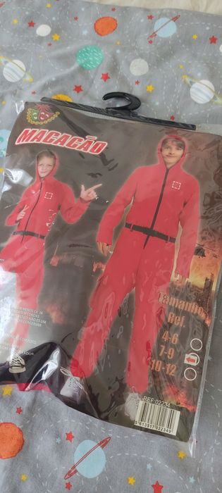 Fato de guarda squid game