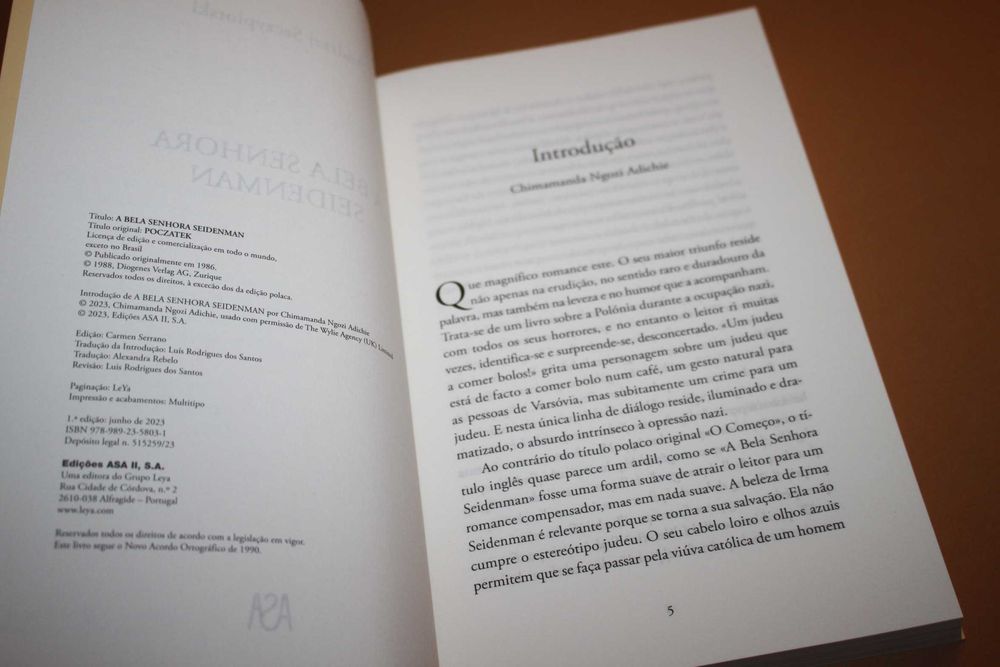 A Bela Senhora Seidenman// Andrzej Szczypiorski