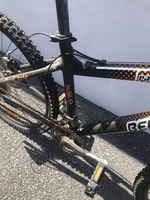 Bicicleta berg usada