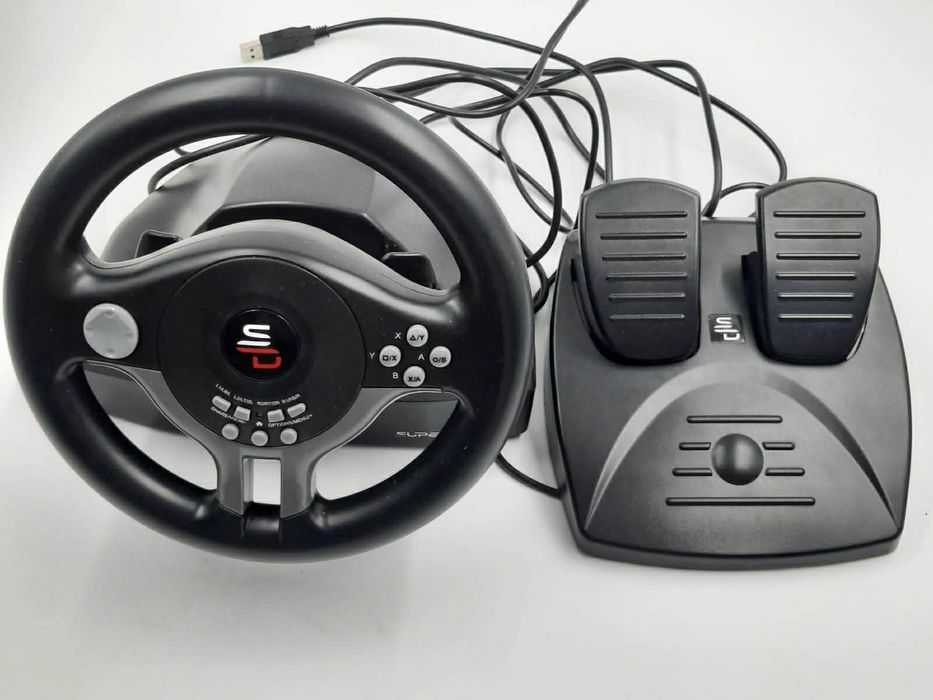 Subsonic SV200, Kierownica + pedały, Nintendo Switch, PC, PlayStation