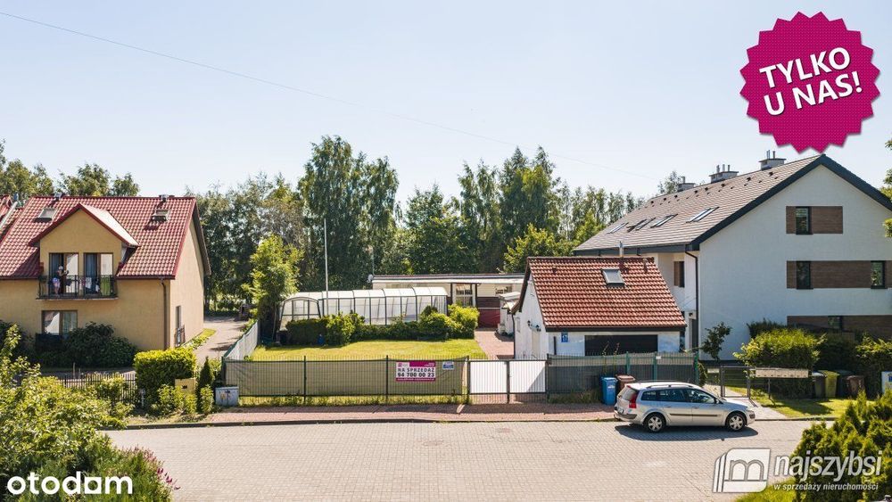 Grzybowo-domek 600m od morza z działką MPZP - MN-U