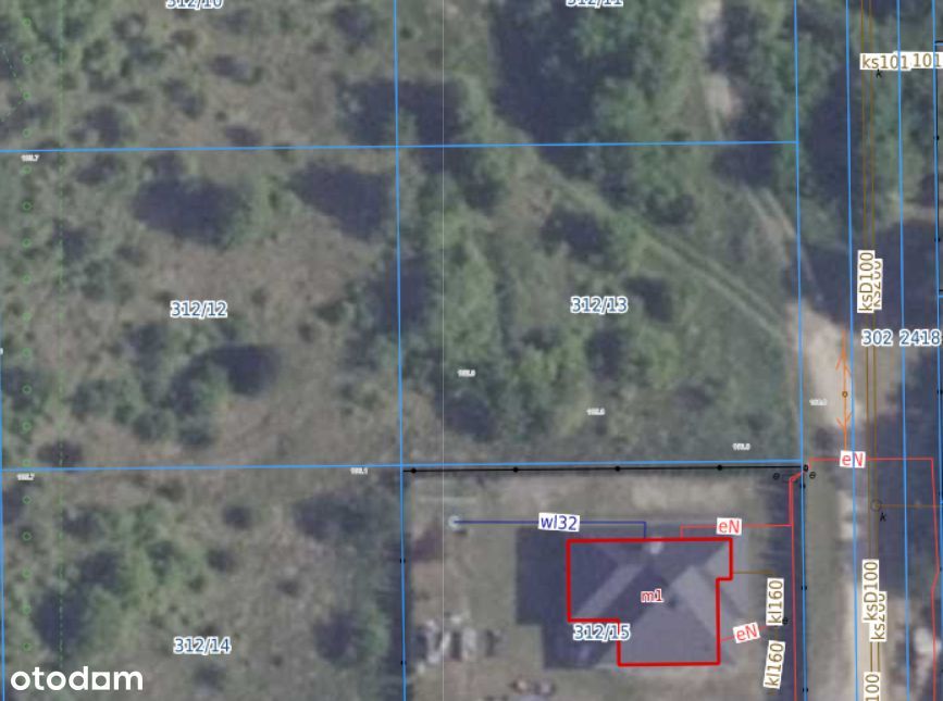 Działka budowlana 1207 m²_Świetne wymiary_ Suszno, gm. Włodawa