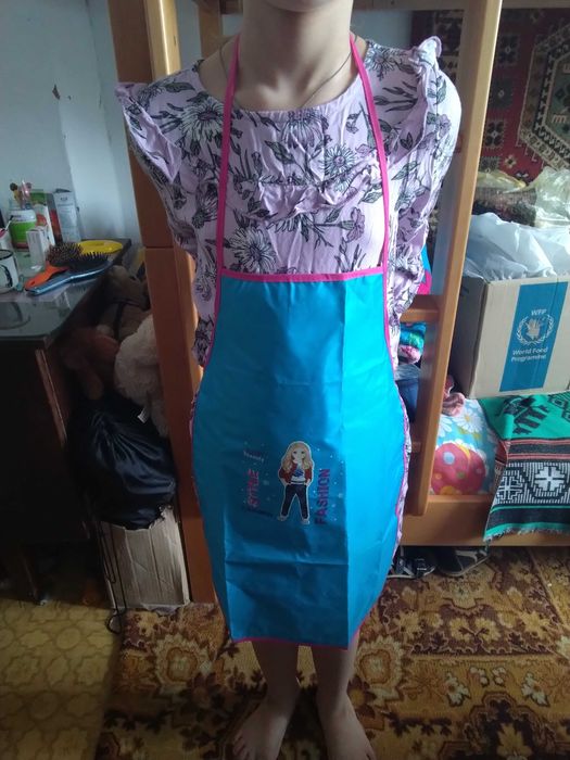 Фартук с нарукавниками для уроков труда