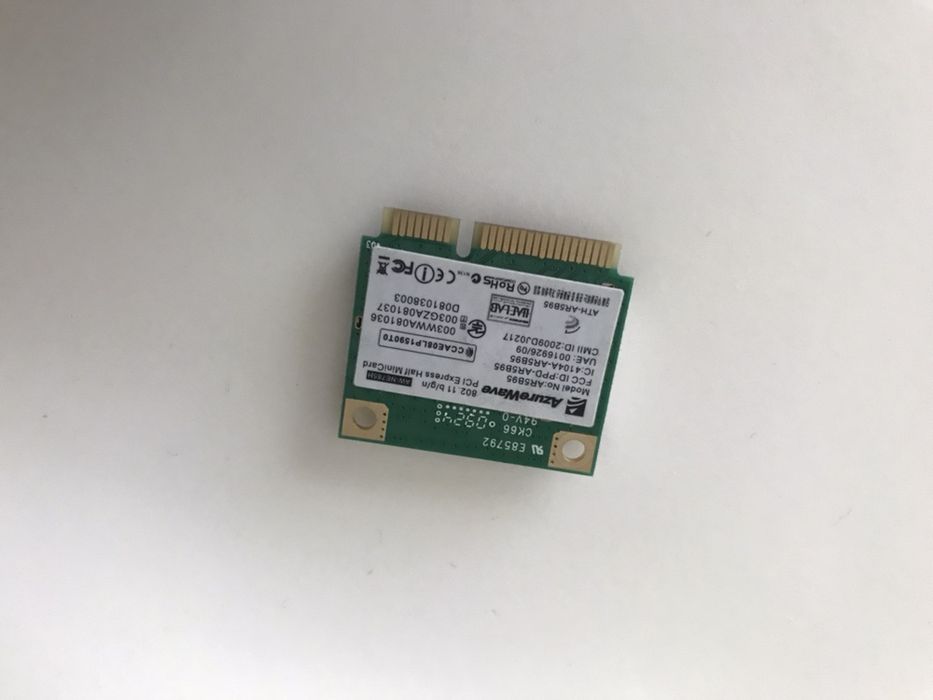 Grátis- Placa SMC Wireless Cardbus Adapter + Placa wireless interna