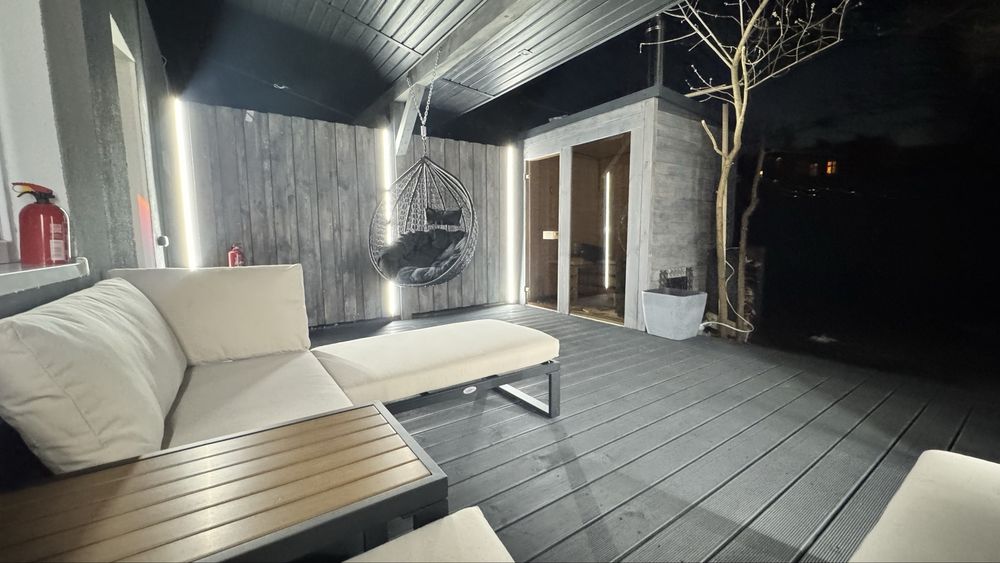 Apartament z jacuzi sauną i duzym tarasem