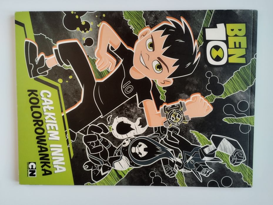 Ben Ten Całkiem inna kolorowanka cartoon network Ameet  64 strony twarde str. Unikat vintage oldschool j.nowa prezent  6 lat kolekcjonerka kolorowanka