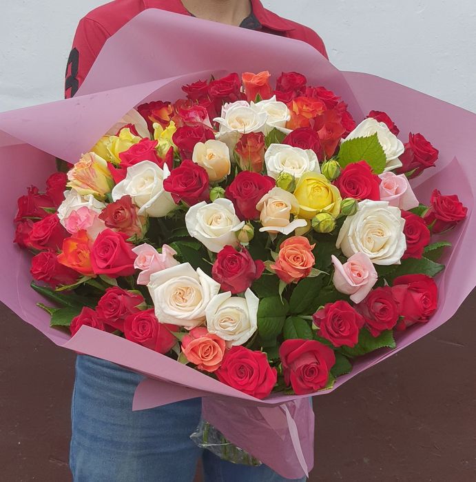 Продаем розы!!!Цветы,букеты,троянди, букети,квіти