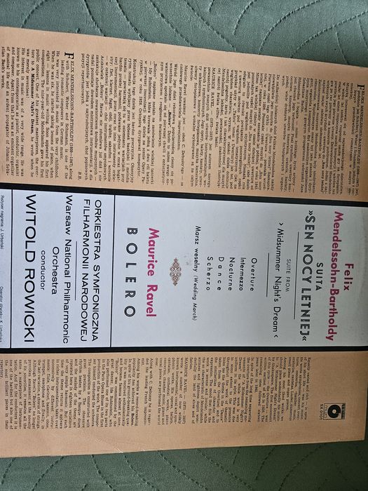 Płyta winylowa Mendelssohn