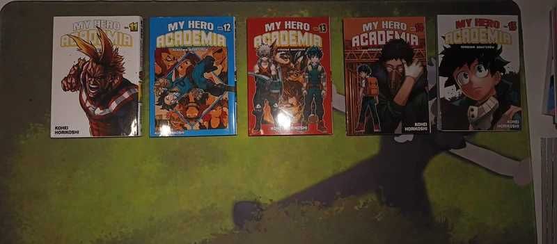 Zestaw My Hero Academia tomy od 11 do 15