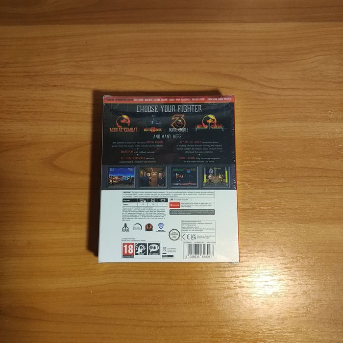 Mortal Kombat Legacy Kollection Nintendo Switch Deluxe Edition делюкс видання нове. MK