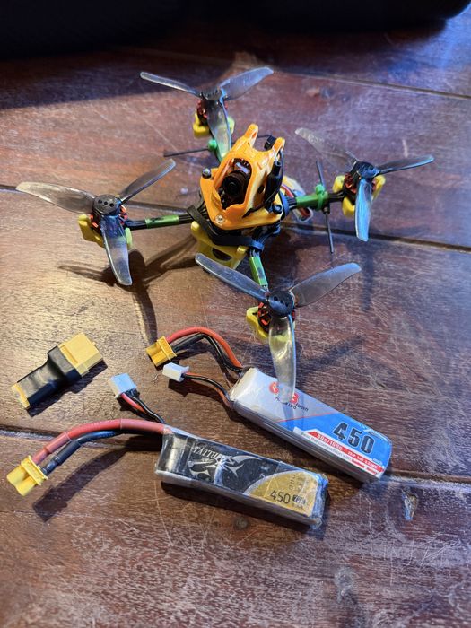 Dron Happymodel Crux 3 + gogle - analog