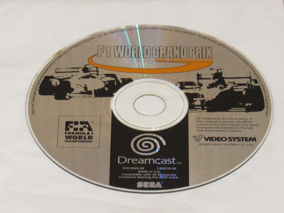 Jogo Sega Dreamcast F1 World Grand Prix