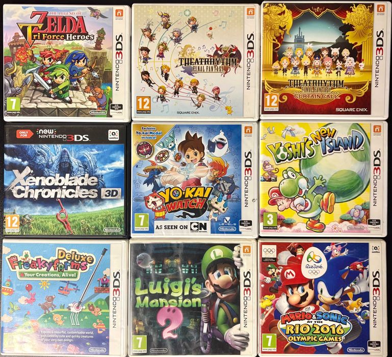 JOGOS Nintendo 3DS / 2DS / DS || Portes Grátis || Ler Descrição↓