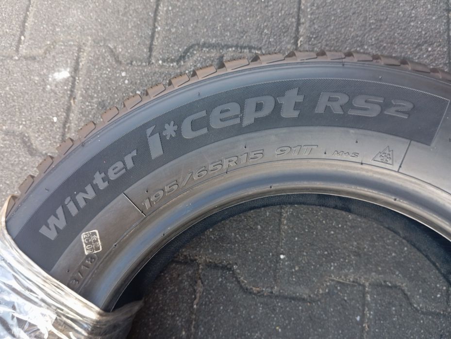 1szt zimówka hankook icept RS2, 195/65/15 91T