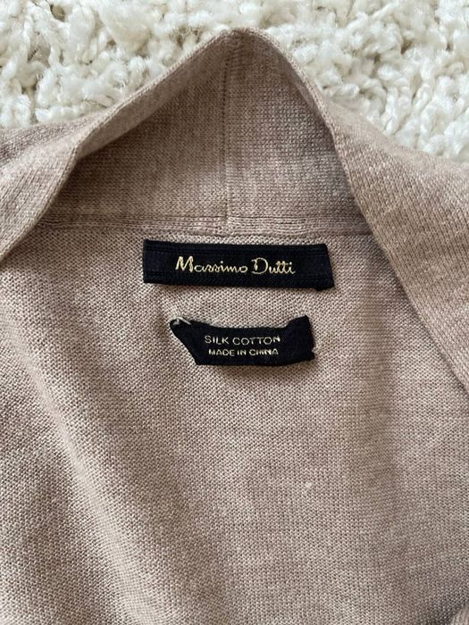 Massimo dutti кофта, склад: шовк та котон
