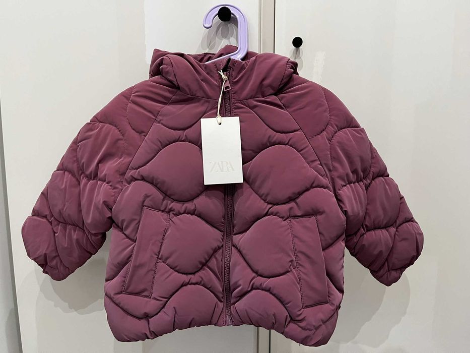 Kurtka zimowa ZARA dla dziewczynki – nowa z metką