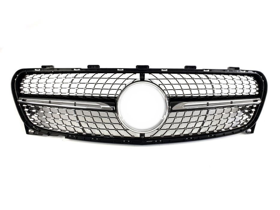 Решетка радиатора Black Diamond Mercedes-Benz GLA-Class X156 2017-2019