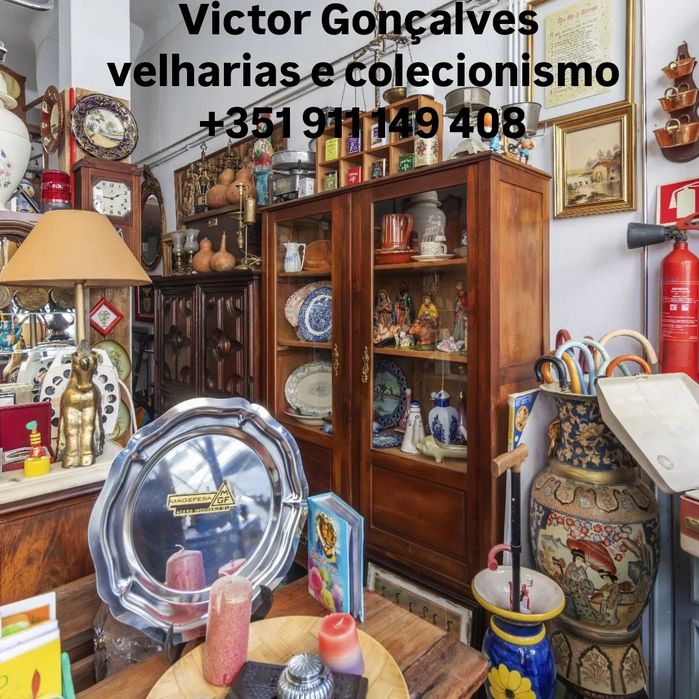 Peças antigas variadas