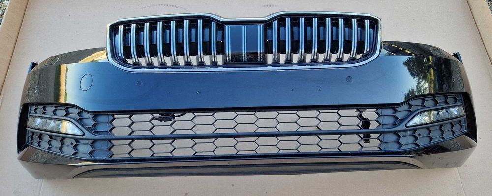 Бампер передний перед Skoda Superb 3 III рест до рест разборка