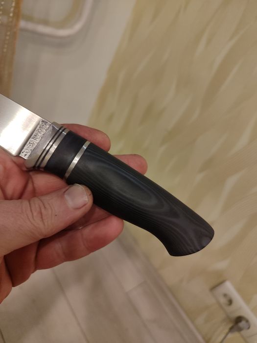 Нож ручной работы сталь n690