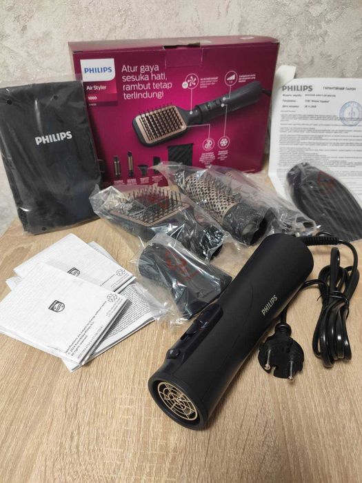 Фен - щітка з іонізацією PHILIPS 5000 Series BHA530 НОВИЙ КЕРАМІКА