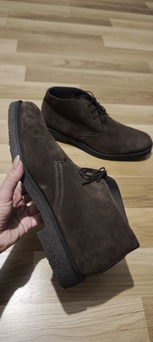 Zamszowe buty męskie,r.46(31 cm)!