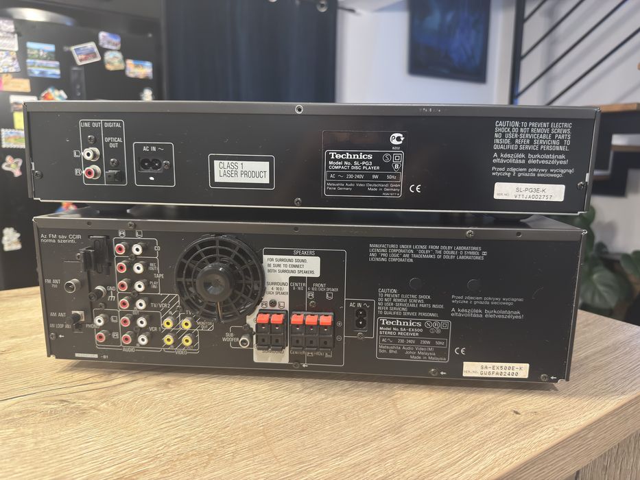 Amplituner i CD technics