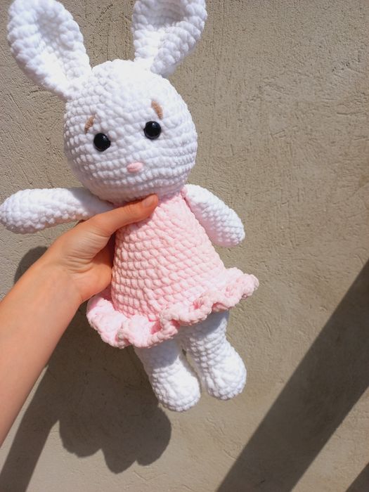 М'яка іграшка. Зайка.