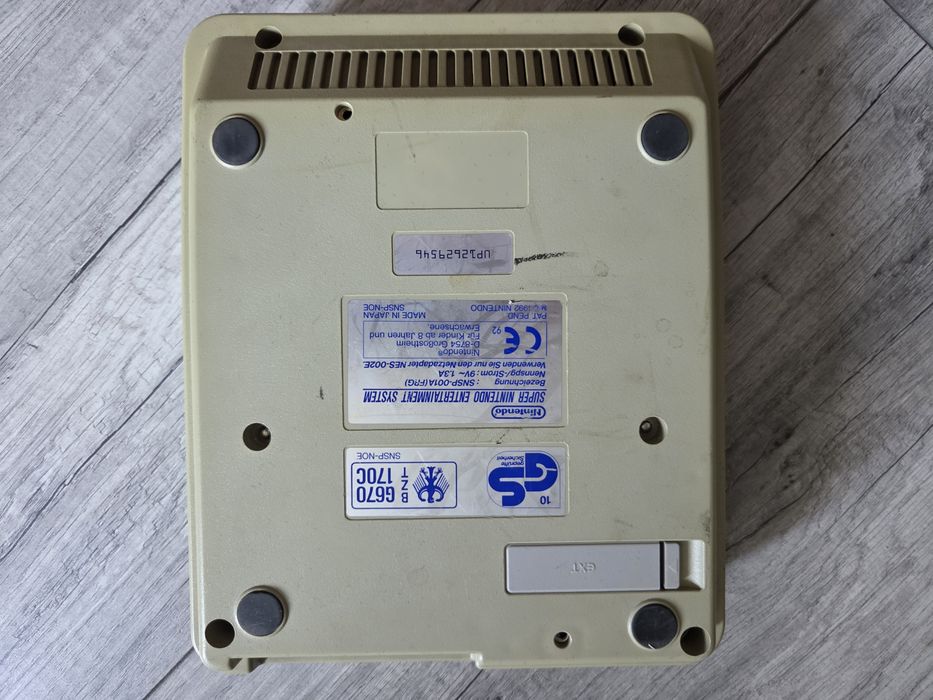 Nintendo Snes Uszkodzona